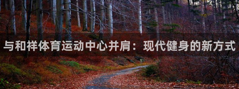 MK体育官网下载招商电话号码:与和祥体育运动中心并肩:现代健